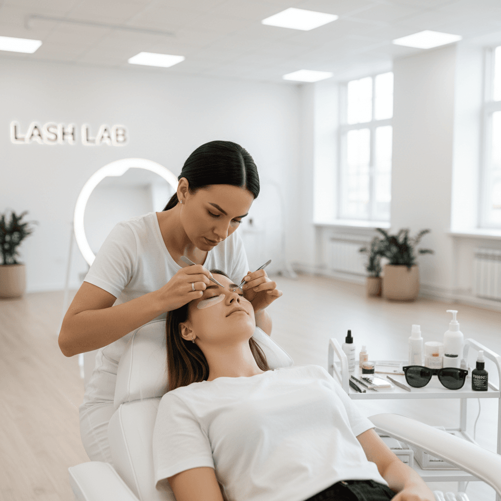 Lash lifts and tints